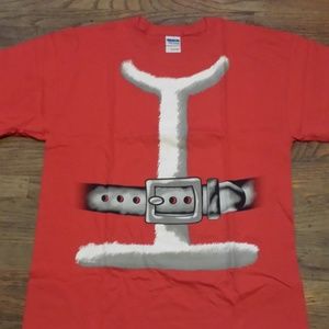 Santa Suit Shirt Men's Large